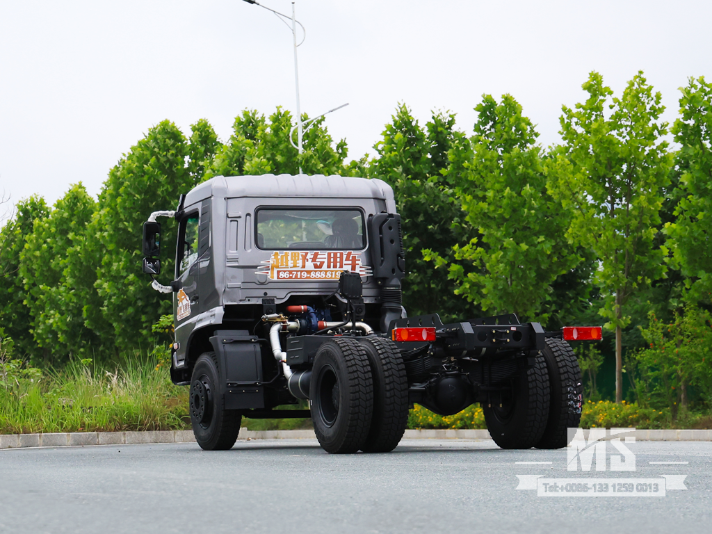 Dongfeng 4×2 Шасси самосвала с плоской головкой_4*2 Шасси самосвала с плоской головкой мощностью 260 л.с. на продажу_ Специальное шасси для экспортных грузовиков 