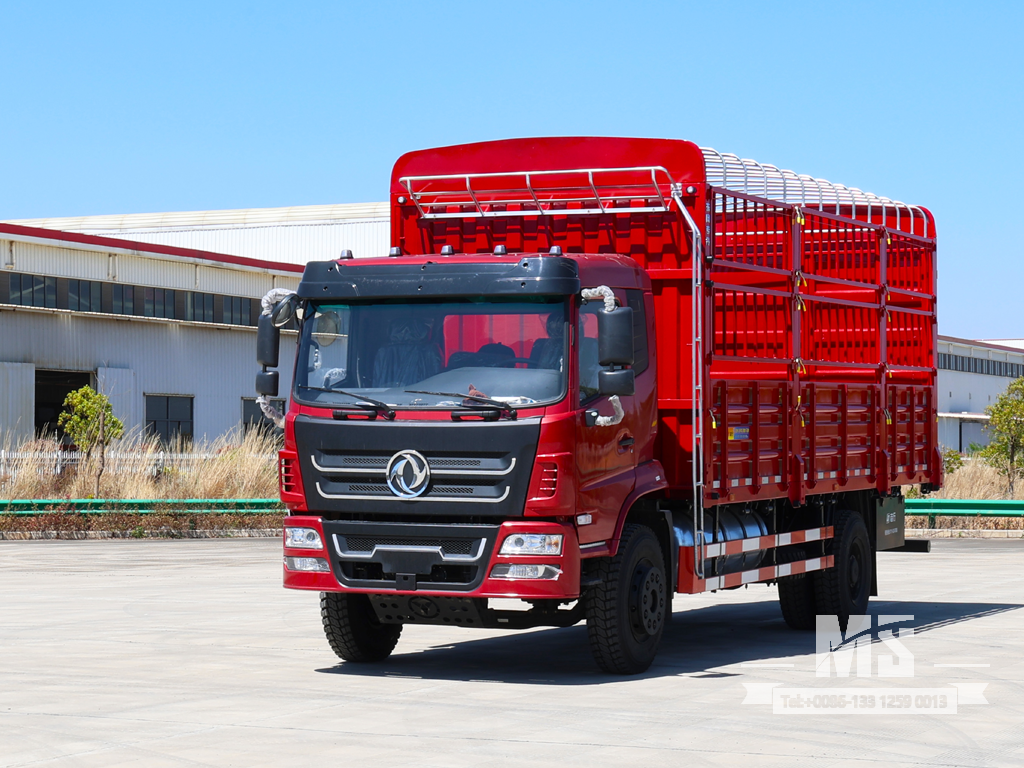 18-тонный грузовик Dongfeng 4x2 с гидравлической задней дверью | Китайский самосвал с гидравлическим подъемником