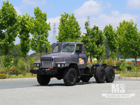 Dongfeng 6×6 Silver Grey EQ2082 Chassis_6*6 170HP Обычный шестиколесный грузовик для продажи_ Специальное экспортное шасси 