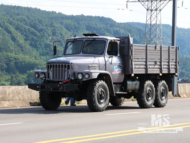 Dongfeng EQ2082 6×6 Внедорожный грузовой автомобиль с длинной носовой частью и передней лебедкой |EQ3253GP6
