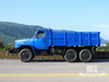 Экспортный 8-тонный шестиколесный грузовой автомобиль с длинным носом Dongfeng, оснащенный двигателем мощностью 170 л.с.