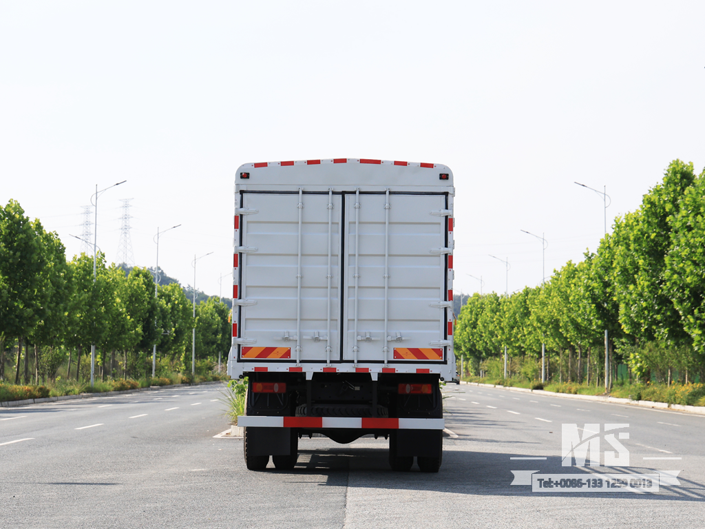 Dongfeng 21-тонный транспортный фургон с плоской полукабиной CaogoTruck (210 л.с.) | Специальные экспортные грузовики 