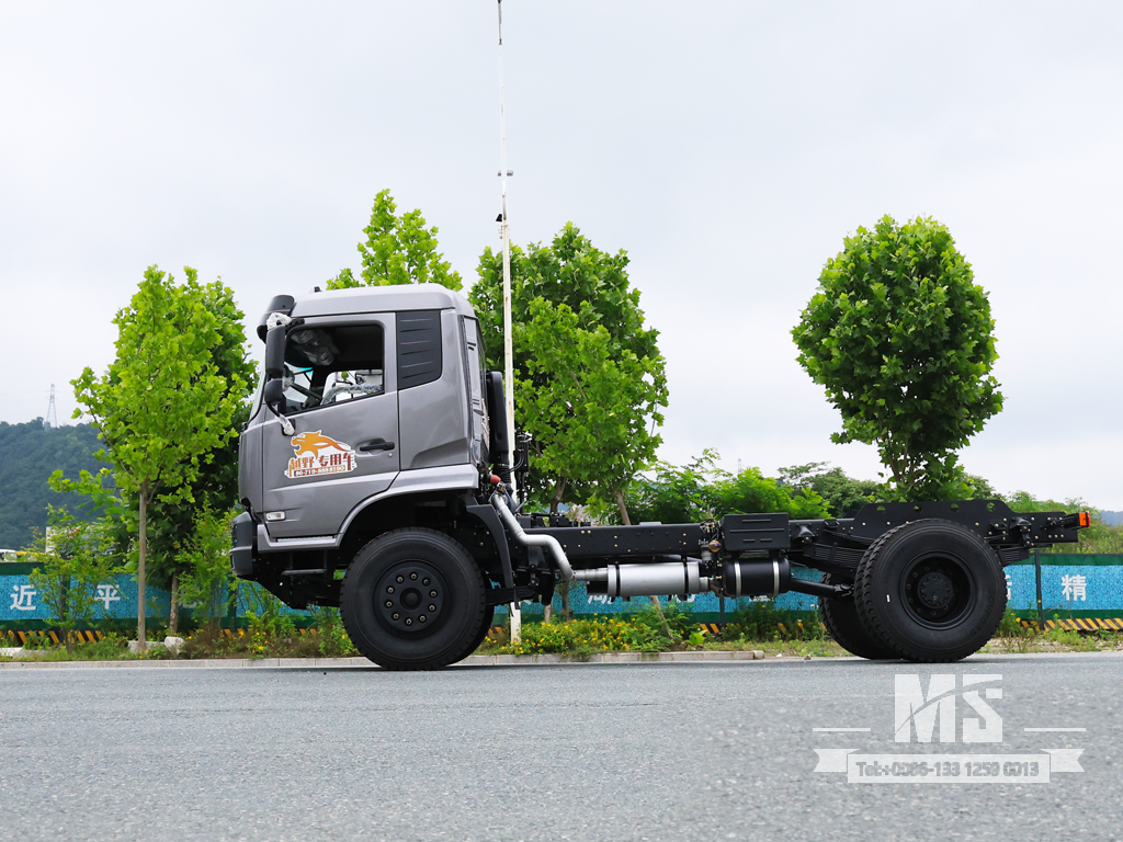 Dongfeng 4×2 Шасси самосвала с плоской головкой_4*2 Шасси самосвала с плоской головкой мощностью 260 л.с. на продажу_ Специальное шасси для экспортных грузовиков 