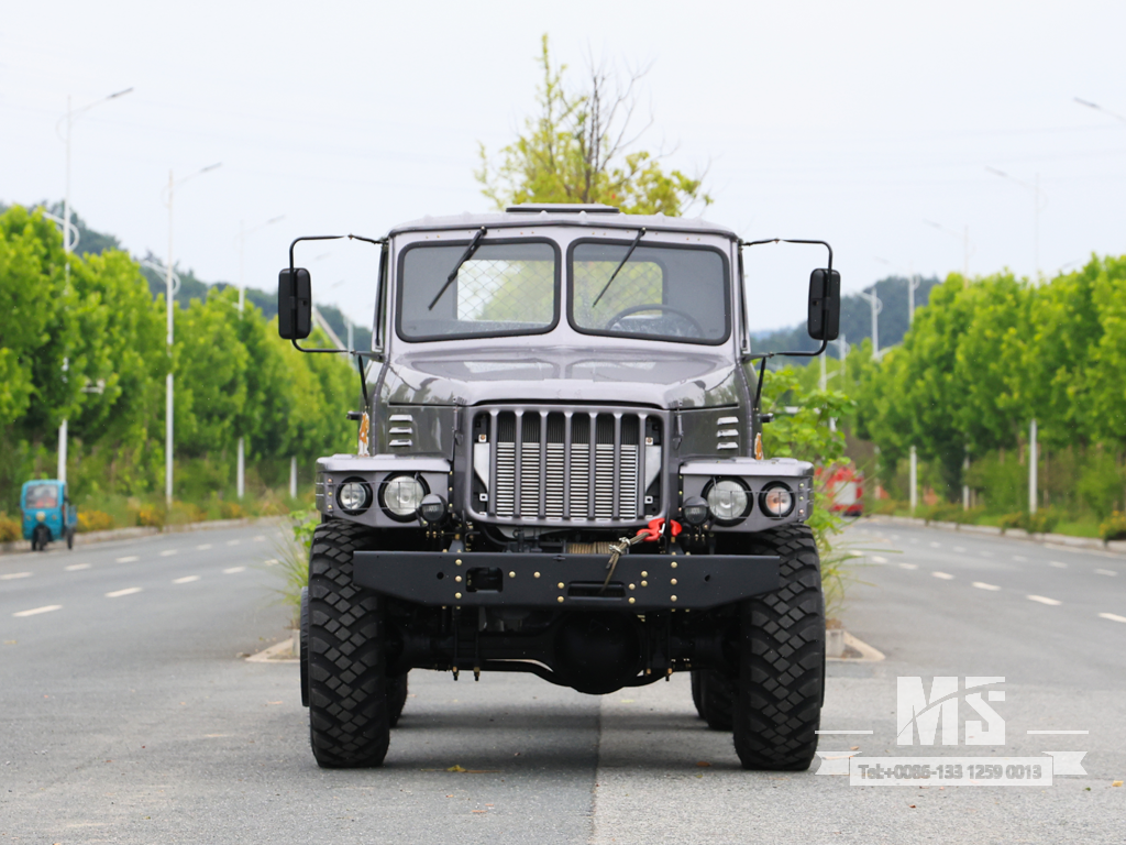 Dongfeng 6×6 EQ2100 Шасси_6×6 Внедорожный грузовик с кабиной с двойным передним стеклом Шасси на продажу_ Специальное экспортное шасси 