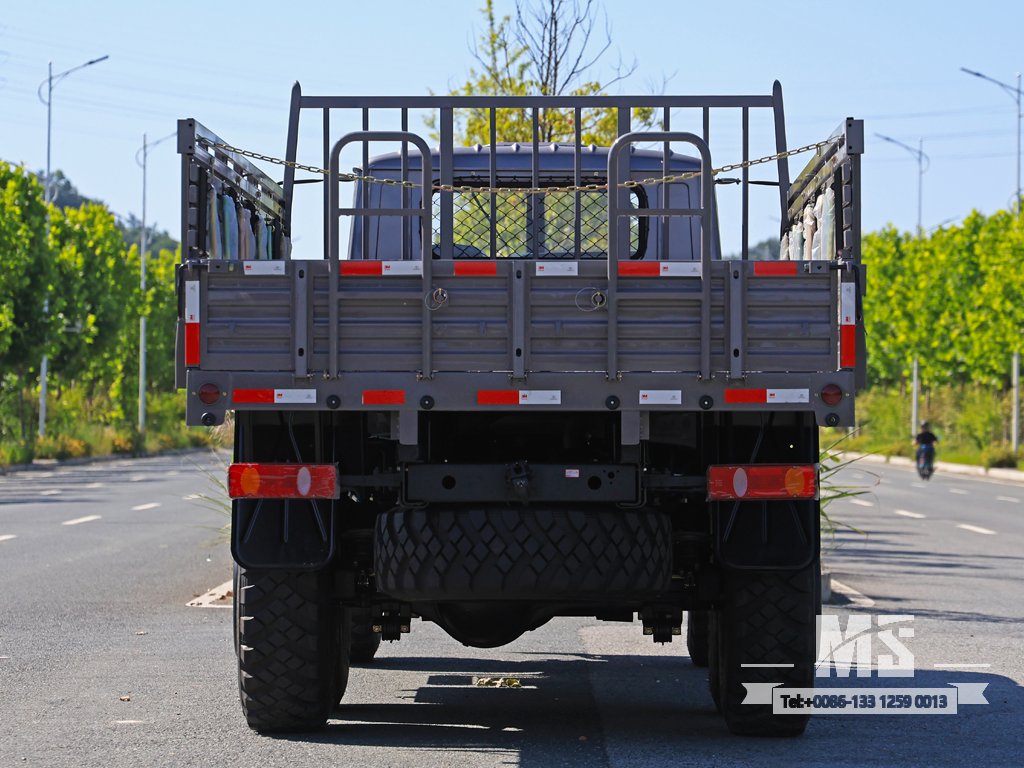 Dongfeng 10-тонный шестиколесный грузовик Caogo с длинным носом (190 л.с.) | Специальные экспортные грузовики 
