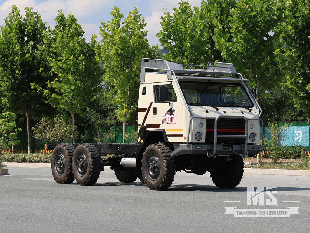 Шасси 6×6_6*6 Прототип автомобиля с шестиколесным приводом мощностью 170 л.с. на продажу_ Специальное экспортное шасси 