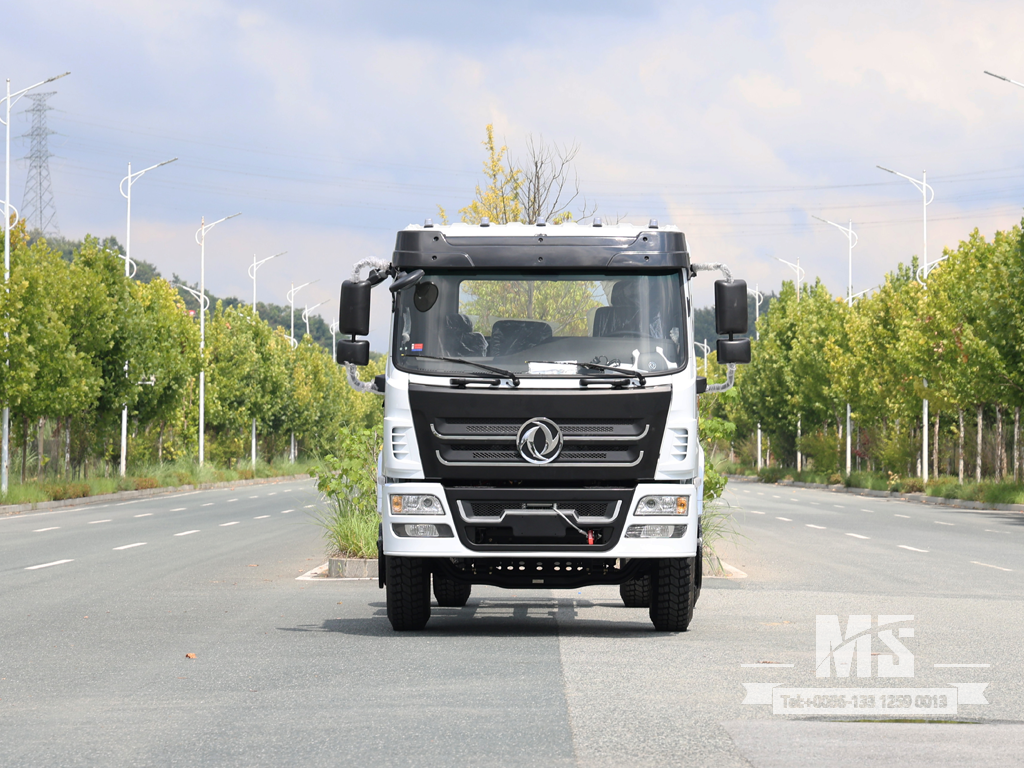 Dongfeng 4×2 шасси самосвала с плоской головкой/шасси для ремонта специального автомобиля на экспорт