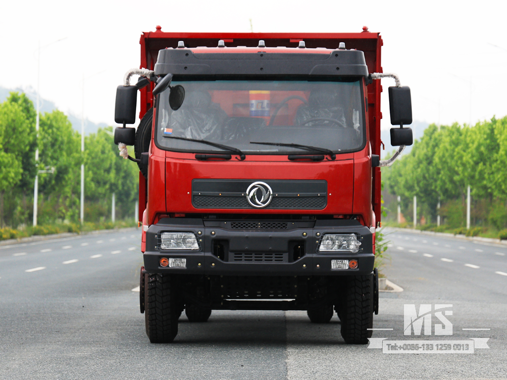 Dongfeng 18 Ton Red 4×2 Самосвал с решетчатой ​​решеткой (210 л.с.) | Специальные экспортные грузовики