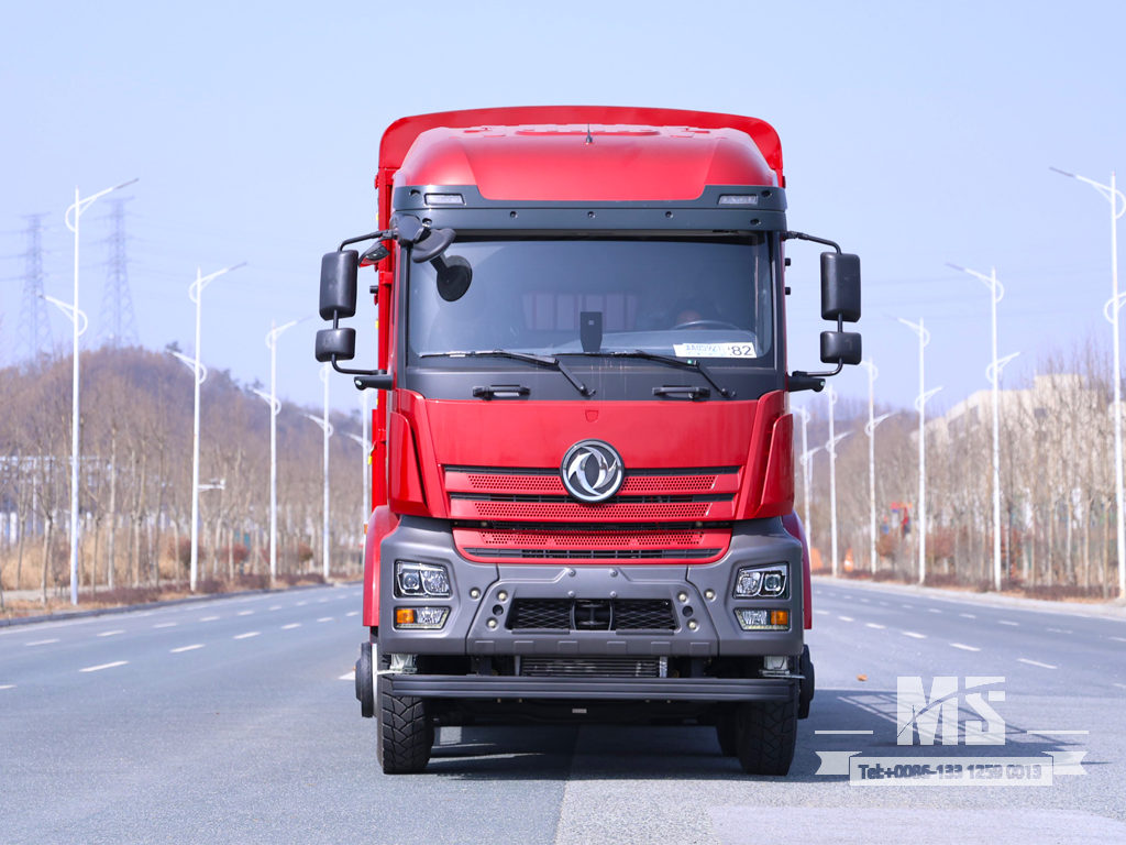Dongfeng 31-тонный грузовой автомобиль с удлиненной кабиной и удлиненным кузовом (500 л.с.) | Специальные экспортные грузовики 