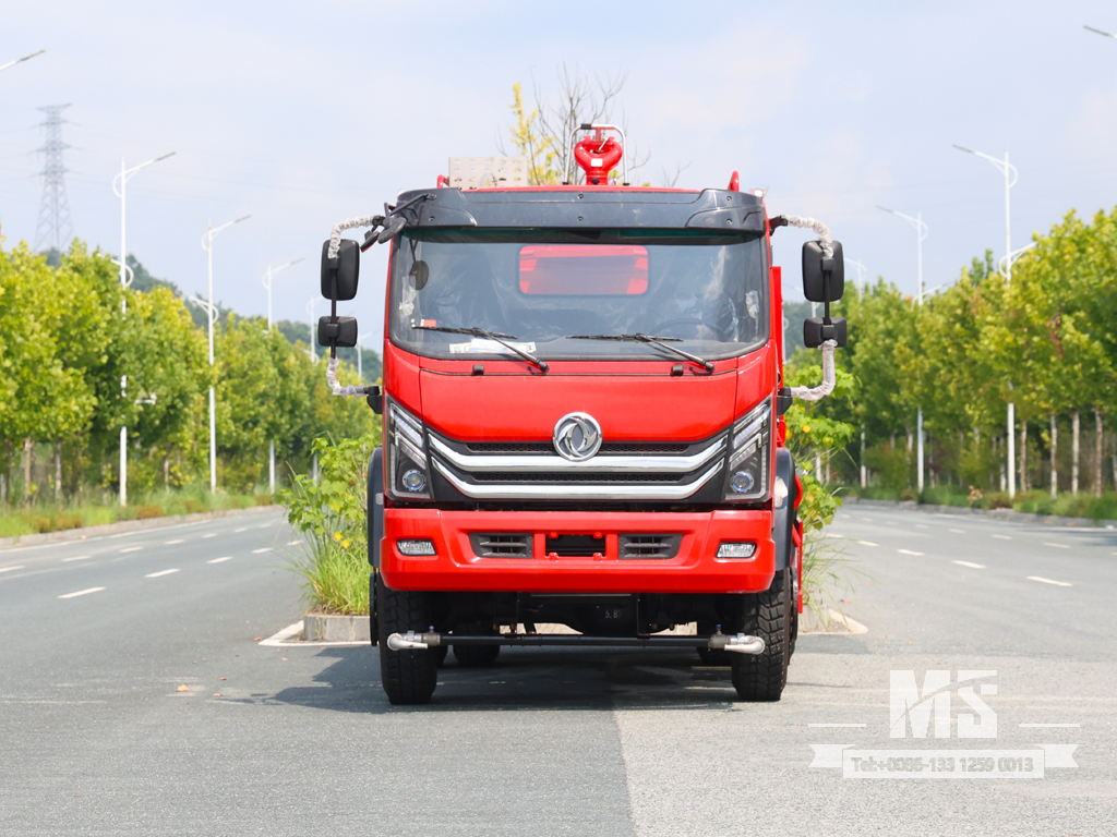 Пожарная машина с резервуаром для воды 4 × 4 7 м³ для аварийного пожаротушения и водоснабжения | EQ5160TYHGP6D1