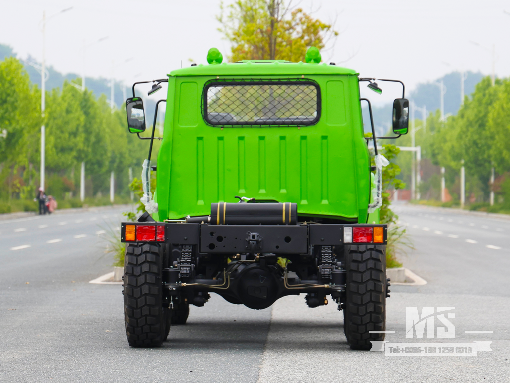 Dongfeng 6×6 EQ2082 Шасси_6*6 170 л.с. Шестиколесный грузовик с остроконечной головкой на продажу_ Специальное шасси для экспортных грузовиков 