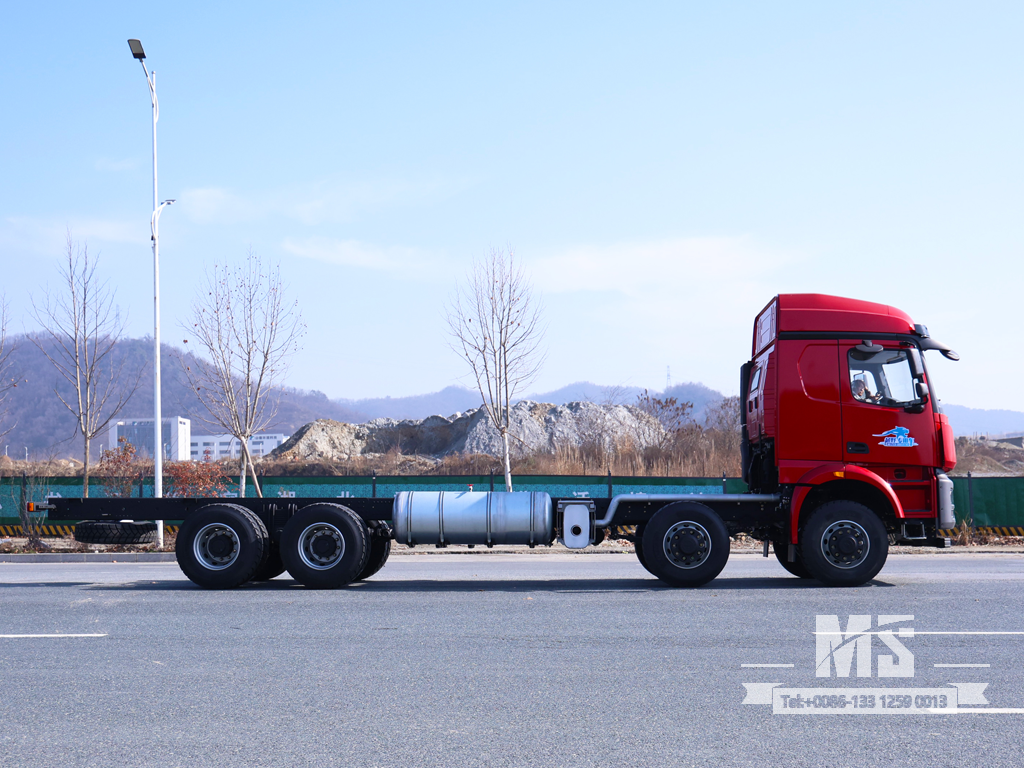 Шасси грузовика с кузовом Dongfeng 8 × 4_8*4, шасси грузовика мощностью 500 л.с. на продажу_ Специальное экспортное шасси 