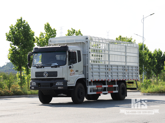 Dongfeng 21-тонный транспортный фургон с плоской полукабиной CaogoTruck (210 л.с.) | Специальные экспортные грузовики 
