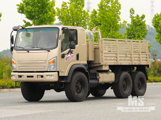 Dongfeng 6X6 Grey Flat-head EQ2082 170HP Однорядные грузовики с кабиной 6WD Внедорожные грузовики 