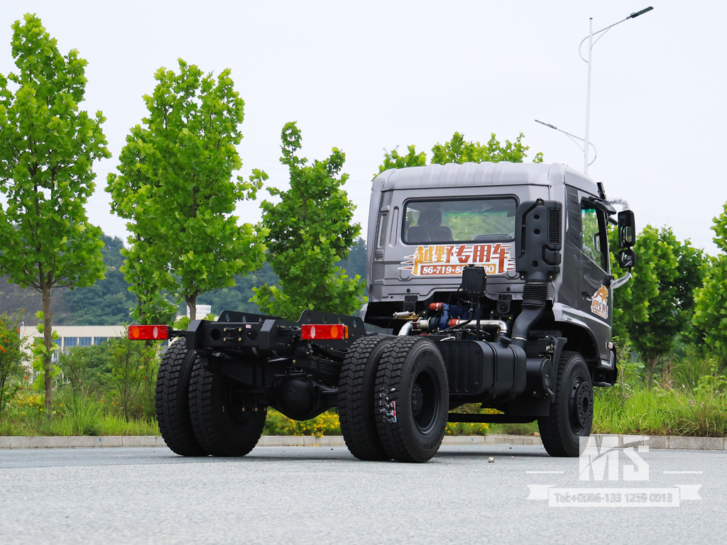 Dongfeng 4×2 Шасси самосвала с плоской головкой_4*2 Шасси самосвала с плоской головкой мощностью 260 л.с. на продажу_ Специальное шасси для экспортных грузовиков 