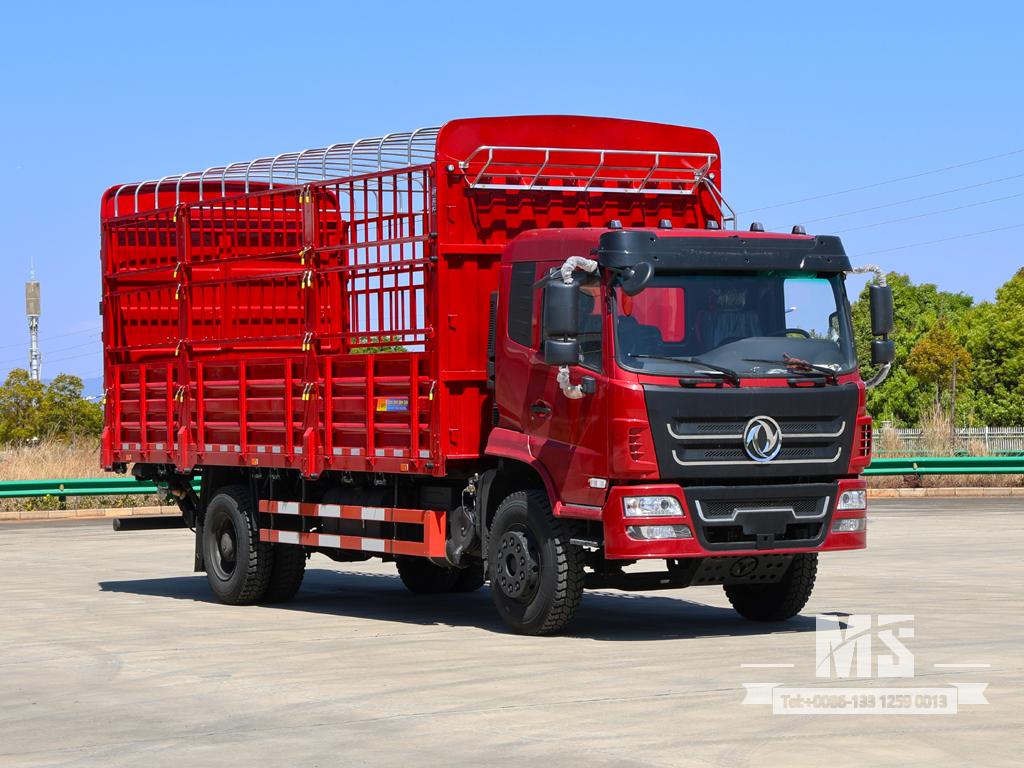 18-тонный грузовик Dongfeng 4x2 с гидравлической задней дверью | Китайский самосвал с гидравлическим подъемником